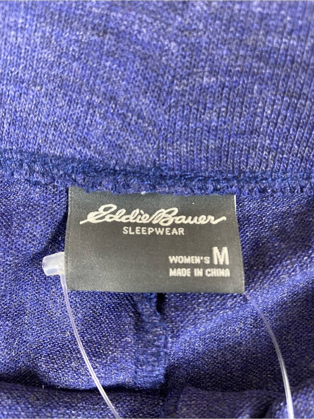 Eddie Bauer NWT 2 Pc Pajama Set Blue Long Sleeve Lounge Sleepwear M - Picture 4 of 14